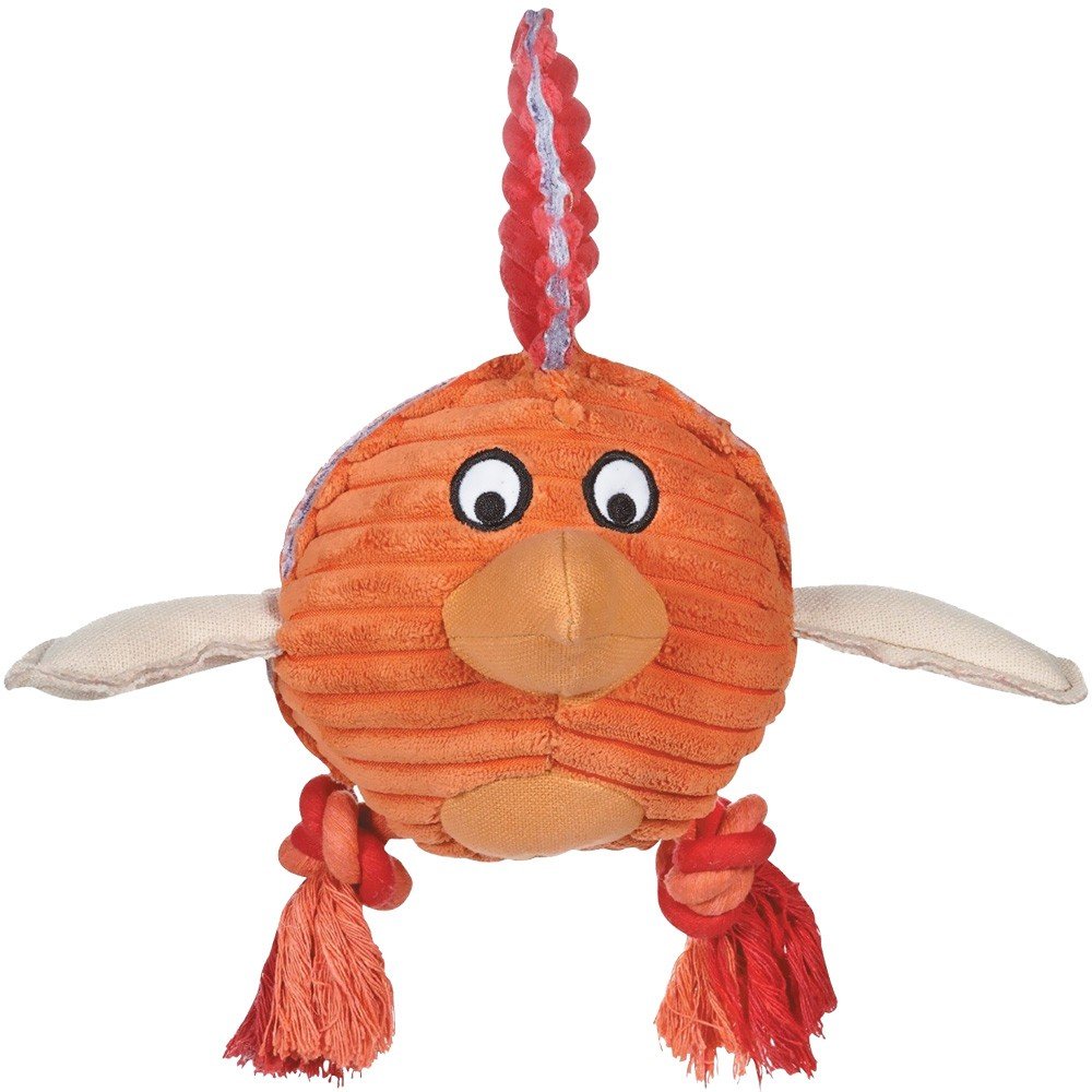 Free Range Friend Dog Toy - Durable Rooster Plush for Small & Medium Dogs - Perfect for Indoor Play, Fetch & Cuddling