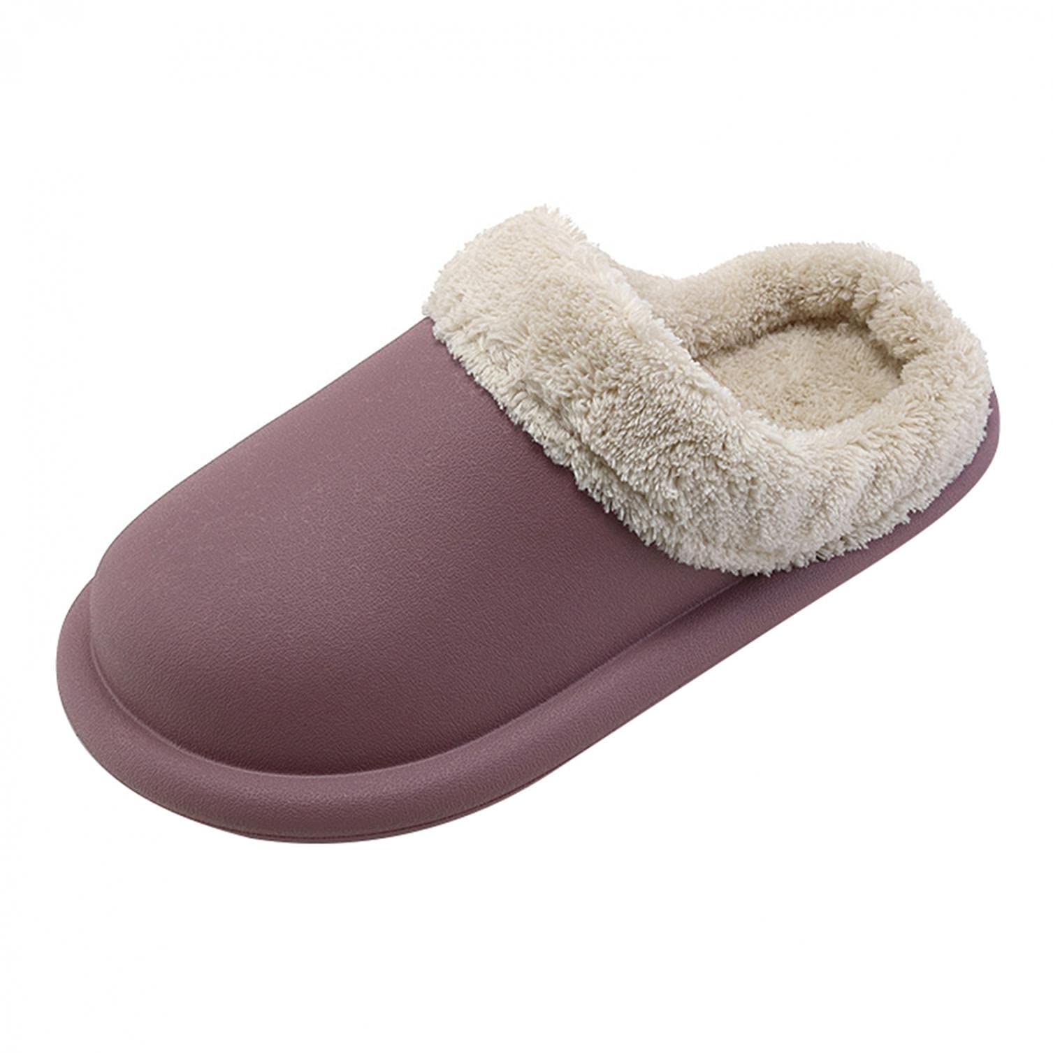 NOLDARES Women's Winter Slippers - Cozy Faux Fur House Shoes with Memory Foam, Anti-Skid Sole, Slip-On Design for Indoor Comfort - Perfect for Home, Office, and Relaxation