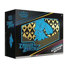Pokemon Crown Zenith Elite Trainer Box (ETB) - Exclusive Pokemon Center Edition | Collectible Trading Cards for Battles & Display