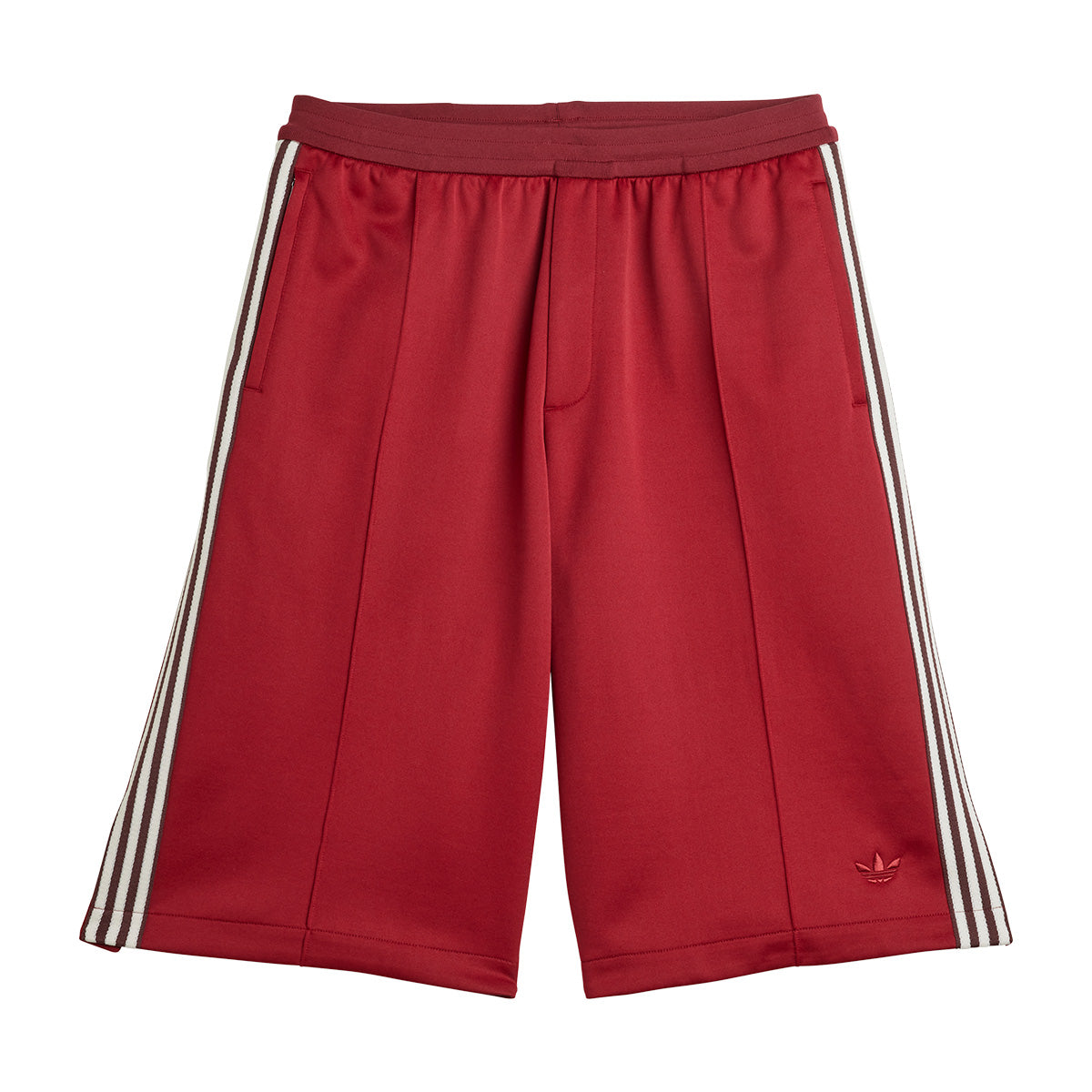 Wales Bonner Collegiate Burgundy Track Shorts - Stylish & Comfortable Running Shorts for Men | Perfect for Gym, Jogging & Casual Wear