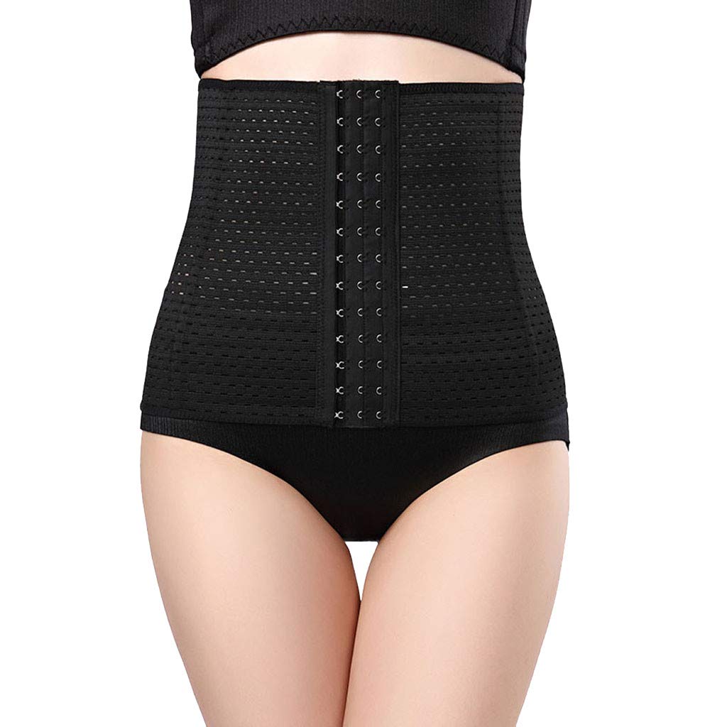 POTTOA Women's Shapewear - High Waist Tummy Control Panties & Body Shaper Corset for Slimming, Waist Cincher & Bustier Girdle | Perfect for Everyday Wear, Special Occasions & Postpartum Recovery