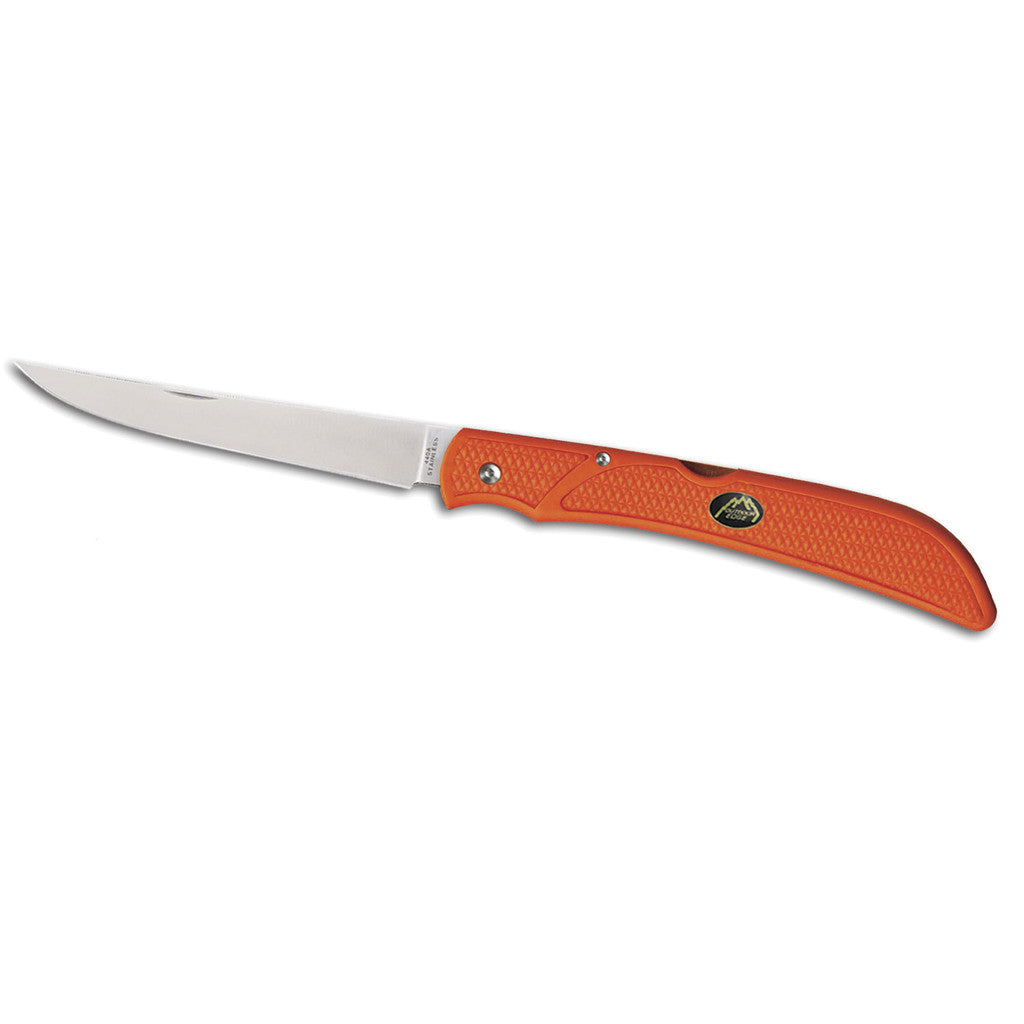 Outdoor Edge FieldBone Folding Fillet Knife - Premium Fishing Knife for Cleaning & Filleting Fish - Perfect for Camping, Hunting & Outdoor Adventures