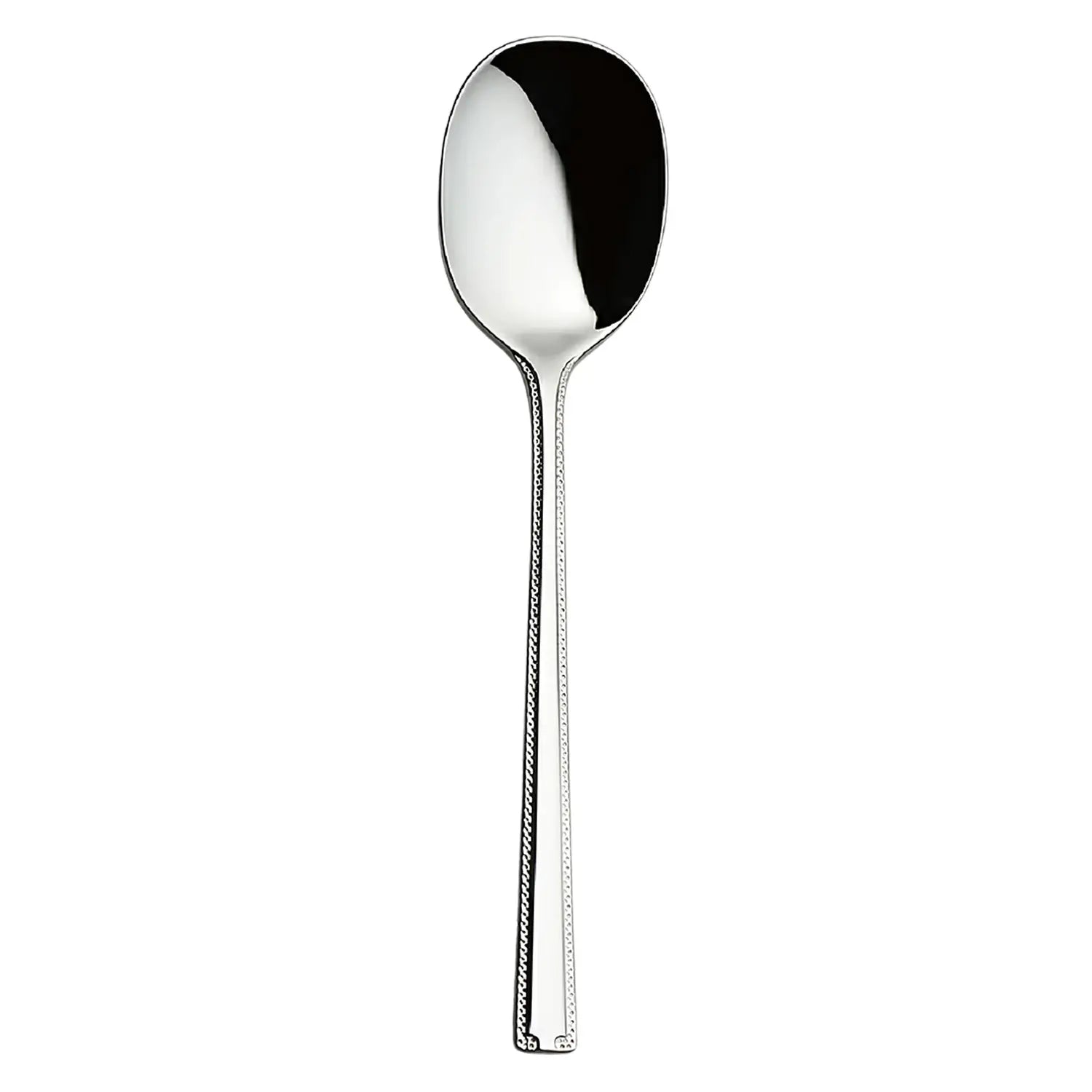 Luckywood Romantic Stainless Steel Ice Cream Spoon - Elegant Dessert Spoon for Ice Cream, Gelato, Sorbet & Parfait - Perfect for Parties, Weddings & Romantic Dates