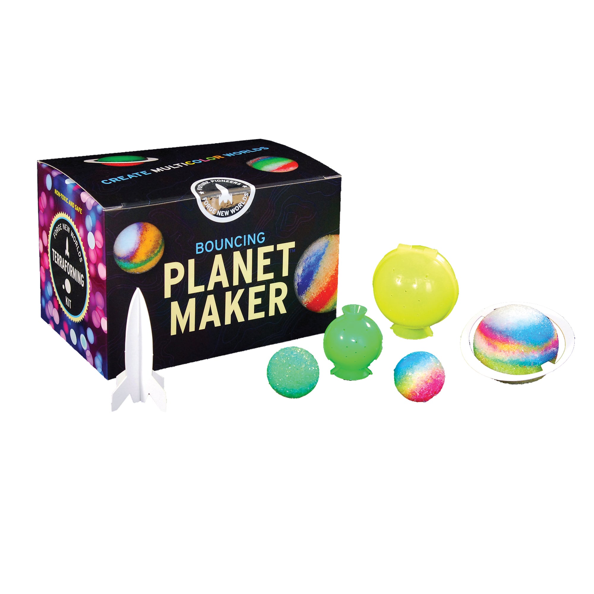 Cosmic Creations Bouncing Planet Maker Science Kit for Kids - DIY Solar System Model, STEM Educational Toys - Perfect for Classroom Science Projects & Space-Themed Birthday Gifts