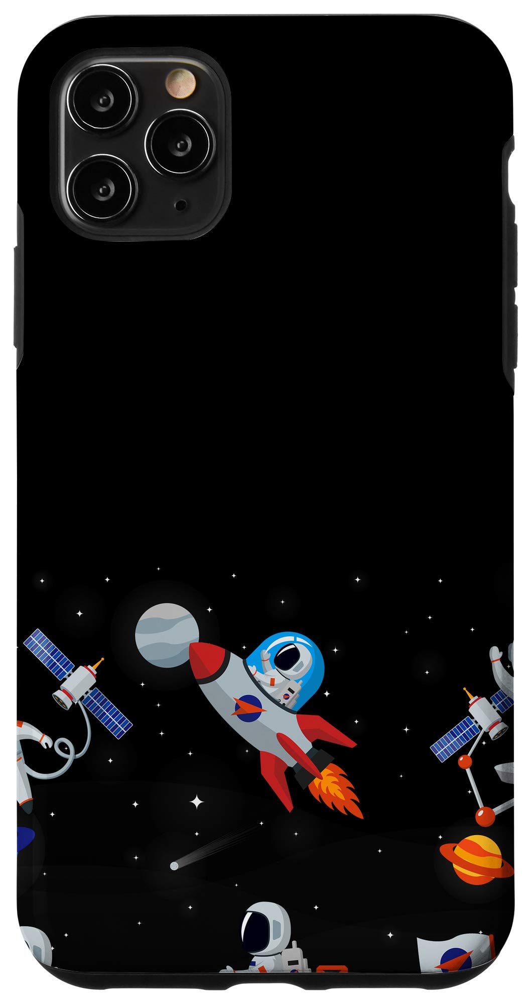 NASA Astronaut iPhone 11 Pro Max Case - Shockproof Space-Themed Phone Cover for iPhone 11 Pro Max | Perfect for Space Enthusiasts & Sci-Fi Fans