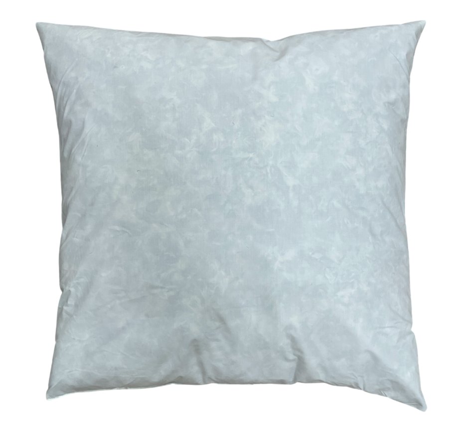 23 x 23 Inch Premium White Goose Feather & Down Insert - Ultra Soft & Hypoallergenic for Bedding, Comforters & Duvet Covers - Perfect for All Seasons, Home & Hotel Use