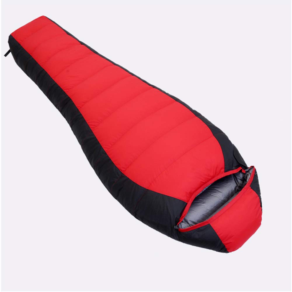 Ultra Lightweight 650 Fill Power Hydrophobic Down Sleeping Bag for Men & Women - 4 Season Cold Weather Backpacking Gear for Camping, Hiking, and Outdoor Adventures