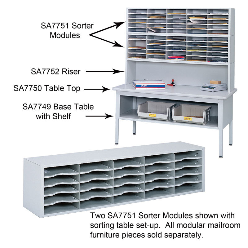 EZ Sort Sorter Module - Efficient Mail and Package Sorting System for Home Offices, Small Businesses & E-commerce Sellers