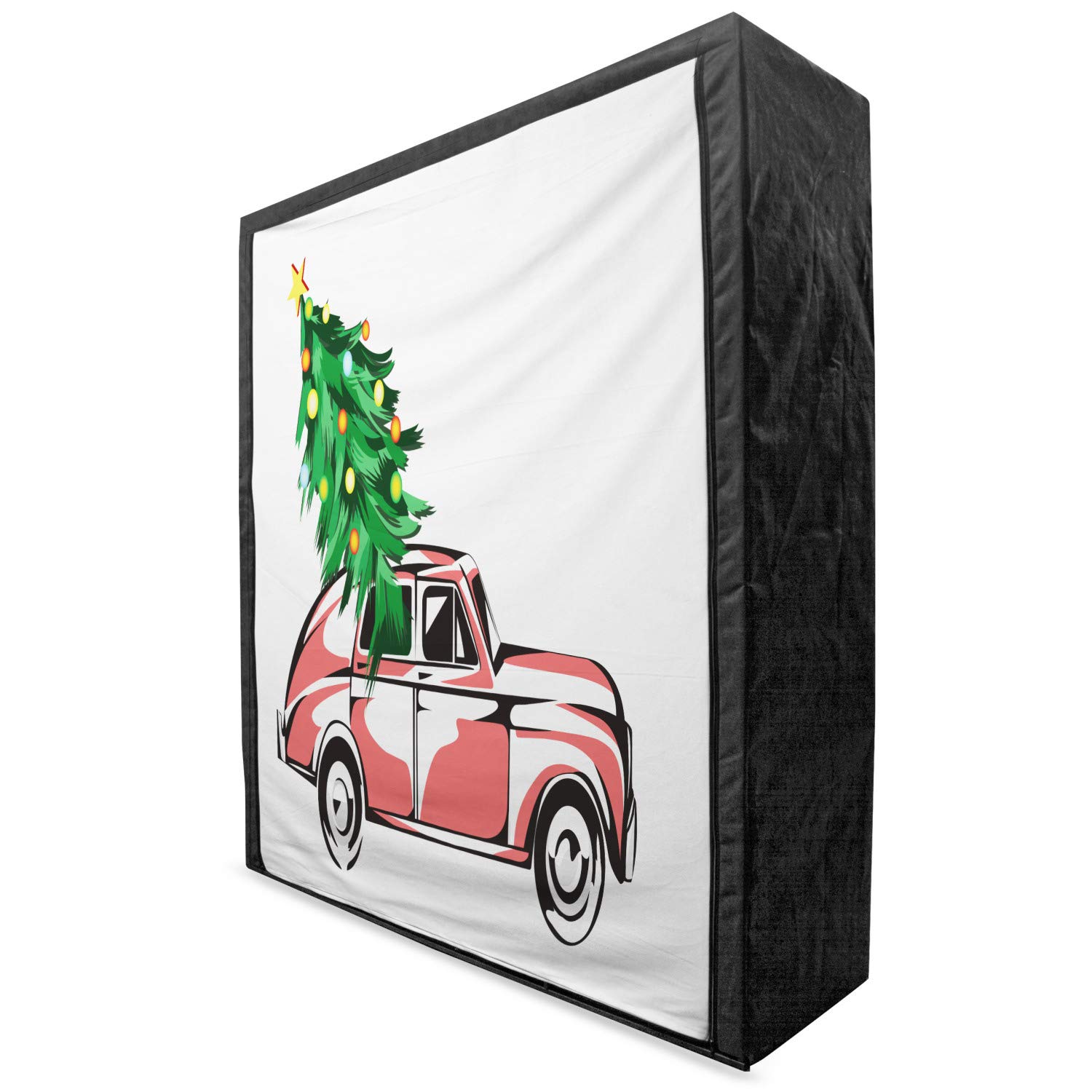 Ambesonne Christmas Portable Fabric Wardrobe - 59
