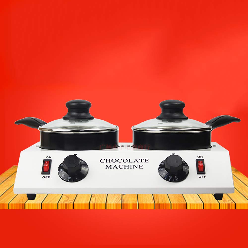 LANTAO Electric Chocolate Melting Pot - Double Boiler Warmer for DIY Candy, Soap & Candle Making (110V) - Perfect for Home Bakeries, Dessert Shops & Craft Studios