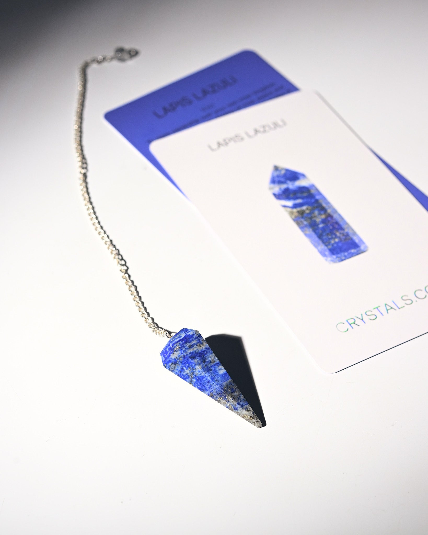 Lapis Lazuli Pendulum - Natural Healing Stone for Dowsing, Divination & Chakra Balancing | Perfect for Meditation, Energy Work & Spiritual Practices