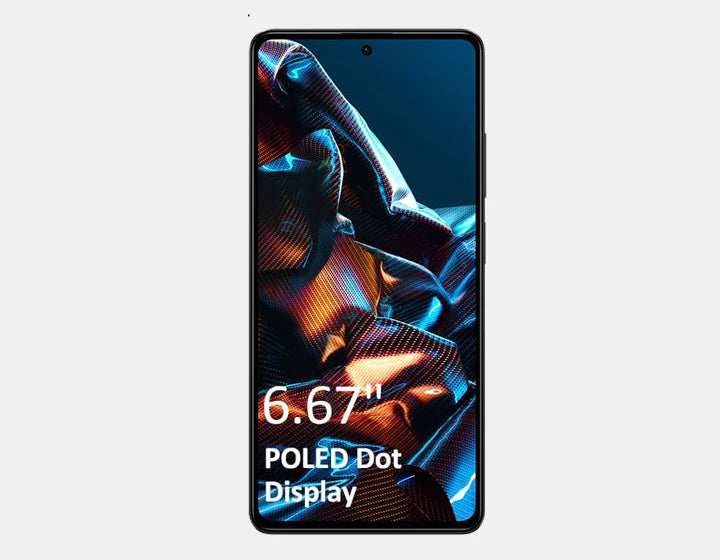 Xiaomi Poco X5 Pro 5G Smartphone - 128GB ROM 6GB RAM, Dual SIM, GSM Unlocked (Black) - Perfect for Gaming, Streaming & Work