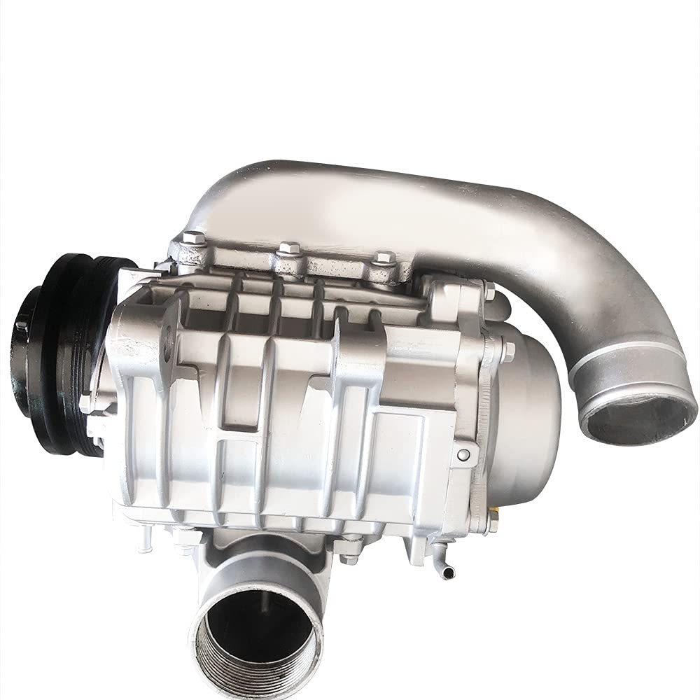 2.0-3.5L Universal Supercharger Turbocharger Kit for Car & SUV - Steel & Aluminum Turbo Blower Booster Compressor - Fits Toyota Cherokee Prius Buick GL8 HOVER - Improve Engine Performance & Acceleration