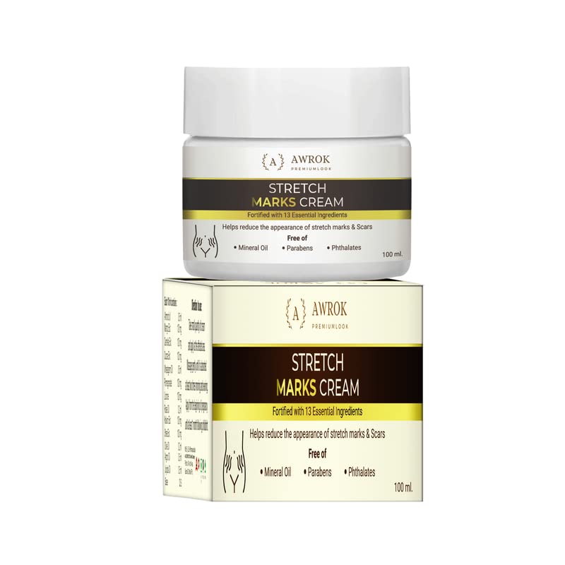 EIBHC Stretch Mark Cream for Pregnancy - Shea & Cocoa Butter Belly Lotion for Maternity Skin Care, Stretch Mark Remover (100g) - Perfect for Pre & Post Pregnancy Skin Hydration & Scar Reduction