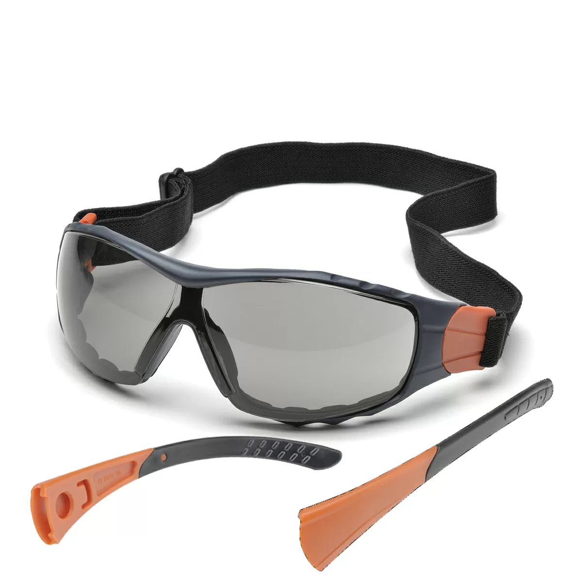 Elvex® Go Specs II™ Safety Glasses - Grey ANSI Z87.1 Certified for Eye Protection - Perfect for Construction, Woodworking & DIY Projects