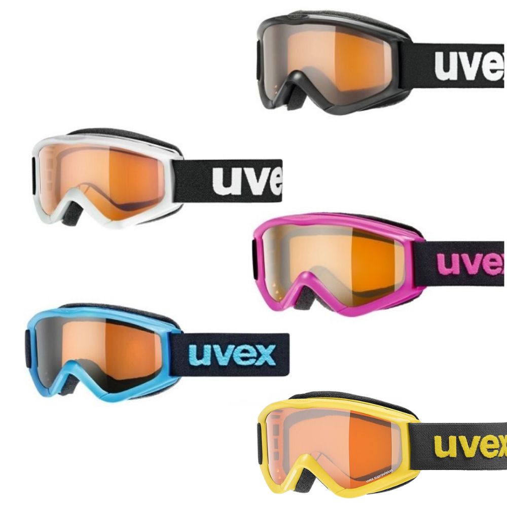 UVEX Speedy Pro Kids Ski Goggles for Boys & Girls Ages 5-14 - Anti-Fog, UV Protection, 5 Color Options - Perfect for Skiing, Snowboarding & Winter Sports