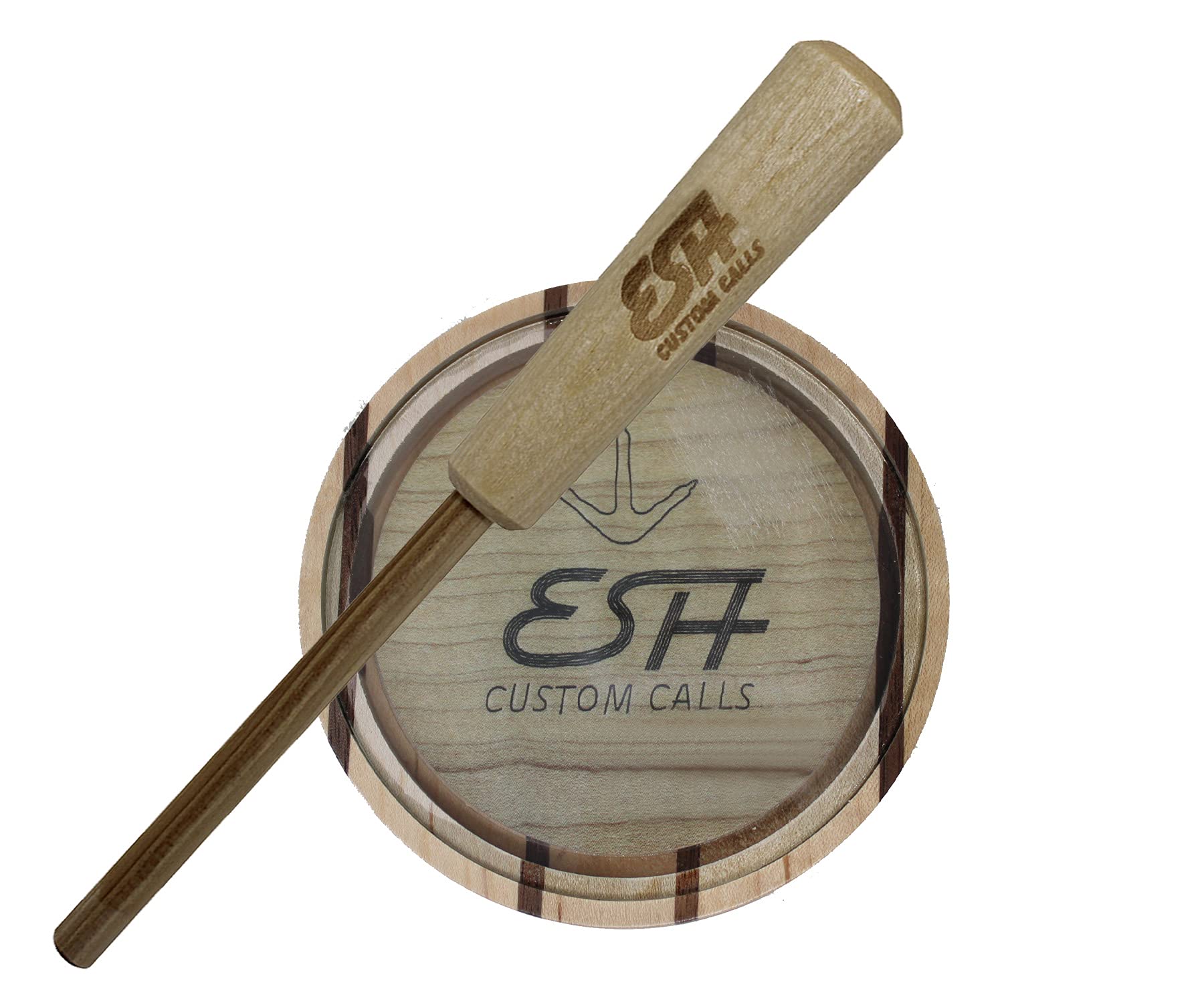 Realistic Turkey Pot Calls, Glass Calls & Slate Calls with Strikers - Professional Hunting Turkey Decoys for Spring & Fall Hunting Season - Perfect for Woodland, Field & Blind Hunting Scenarios