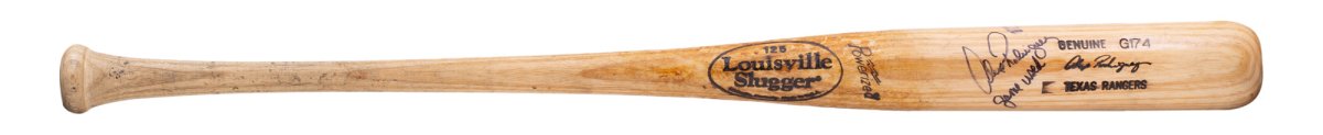 Alex Rodriguez Signed Texas Rangers Game Used Louisville Slugger Bat - PSA Certified Authentic - Perfect for Baseball Memorabilia Collectors & Sports Fans Display