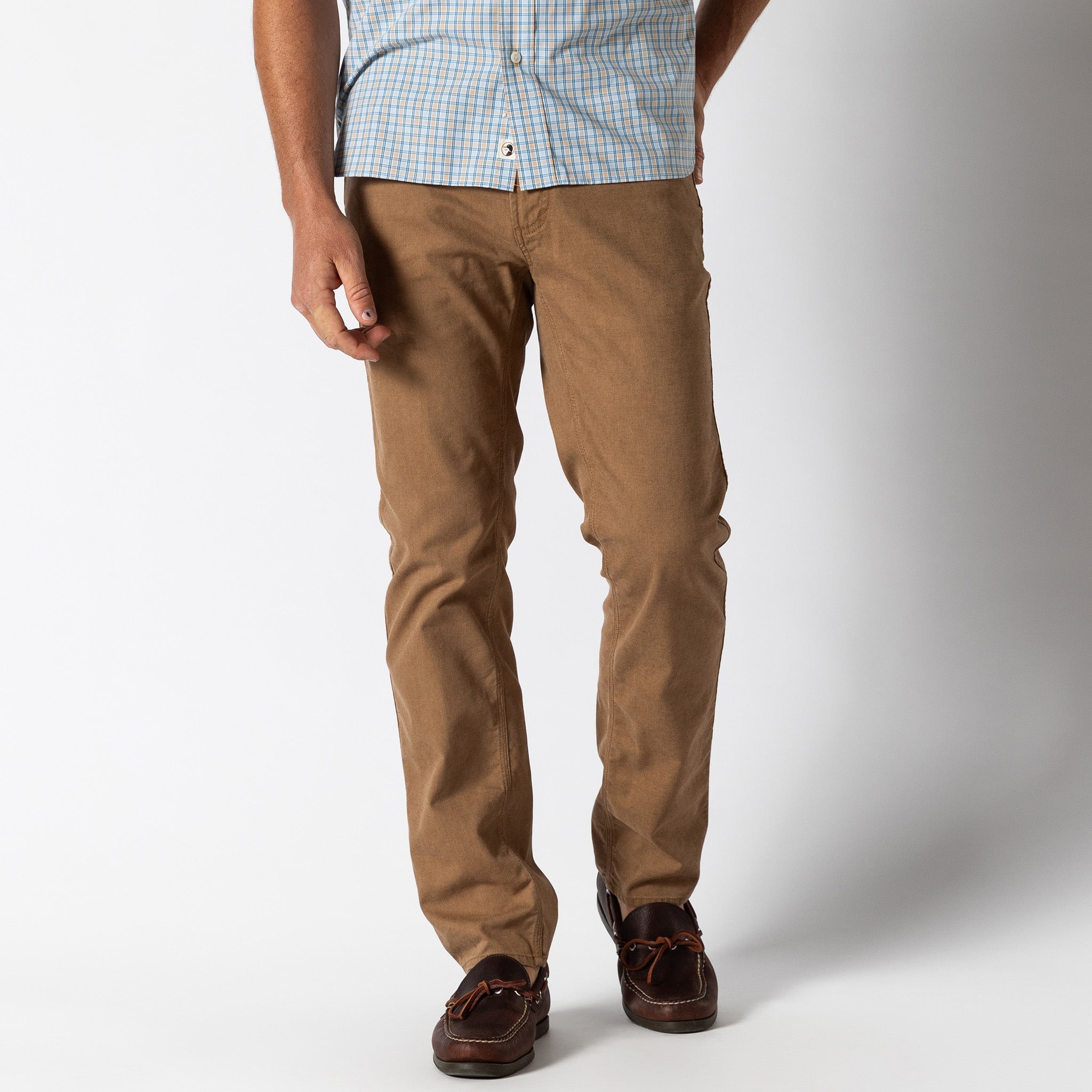 Field Canvas Five Pocket Buckskin Work Pants - Durable Outdoor Workwear for Hiking, Camping & Construction
