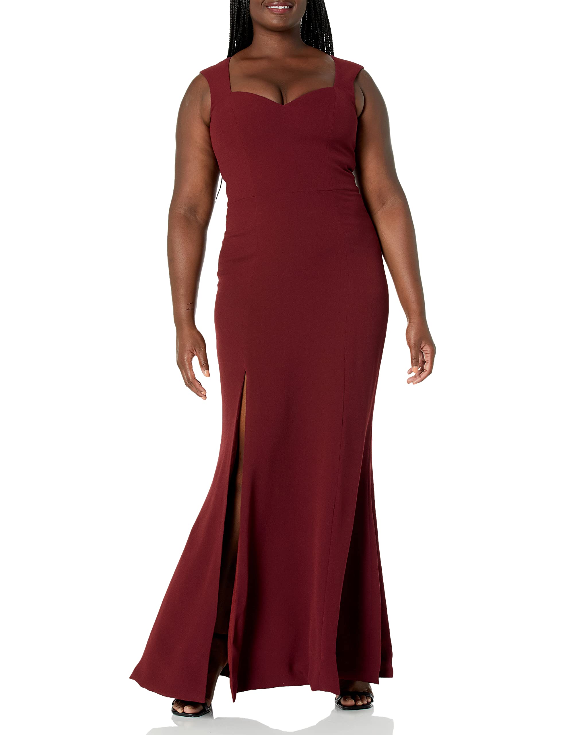 Dress the Population Women's Mermaid Evening Gown - Elegant Formal Dress for Prom, Wedding & Special Occasions