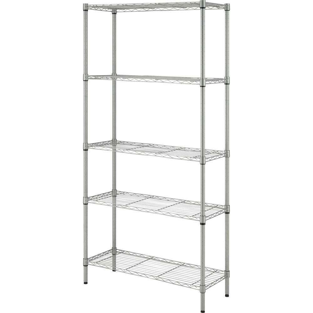 CompreDH 5-Tier Light Duty Wire Shelving Unit - 72
