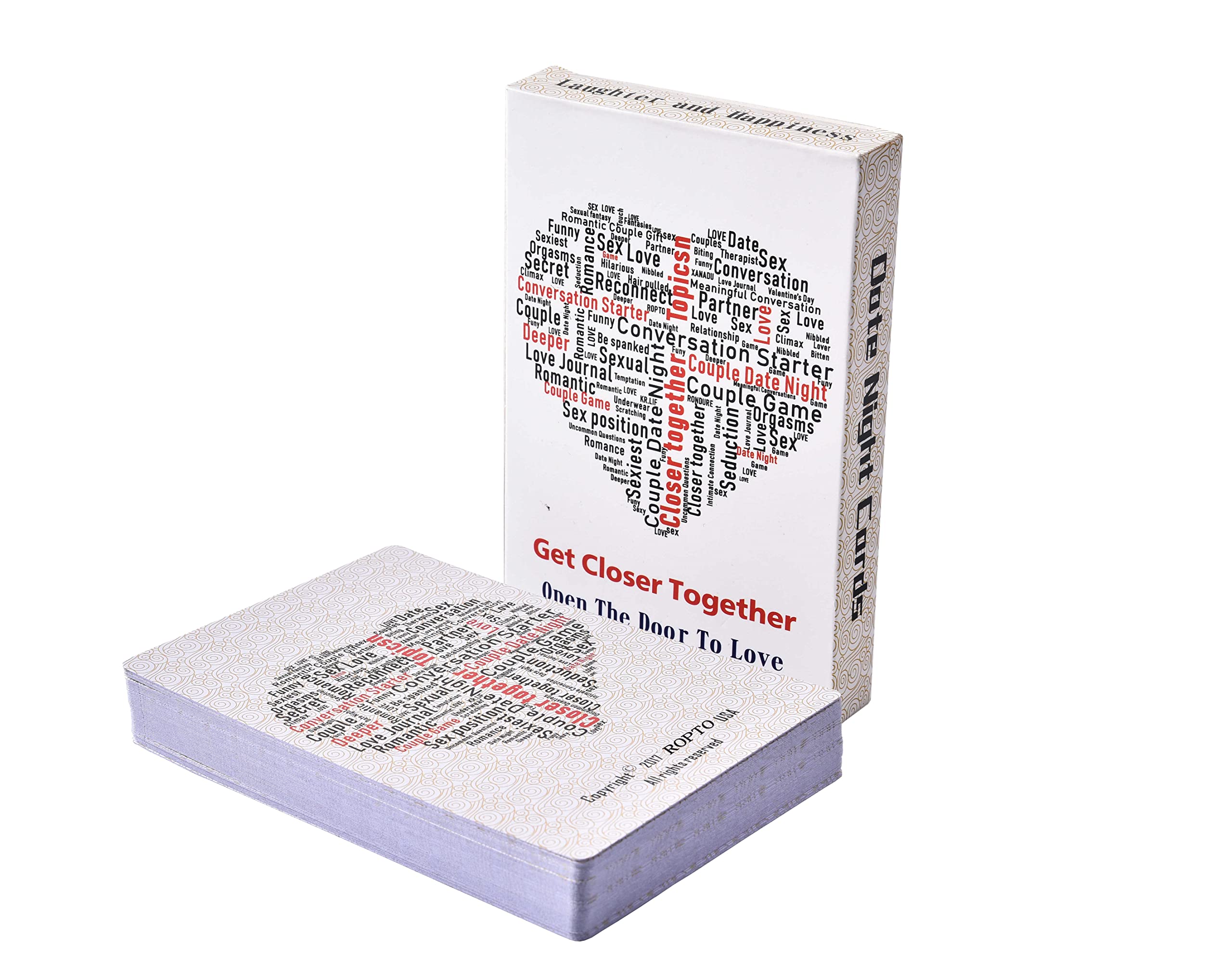 RoPro Conversation Starters Card Game - Enhance Communication Skills with Fun Poker Cards for Family, Friends, and Team Building Activities