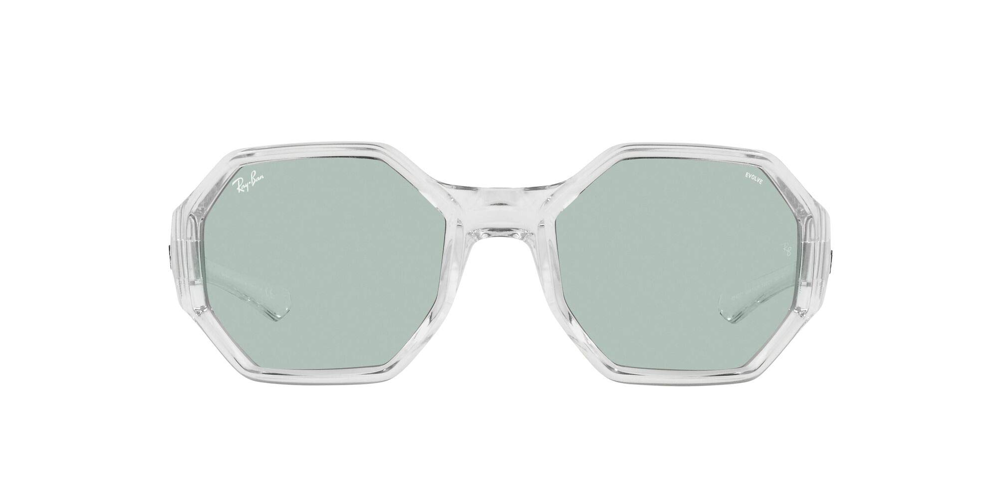 Ray-Ban RB4337 Evolve Photochromic Square Sunglasses for Men & Women - UV Protection, Lightweight & Stylish for Driving, Outdoor Sports & Fashion