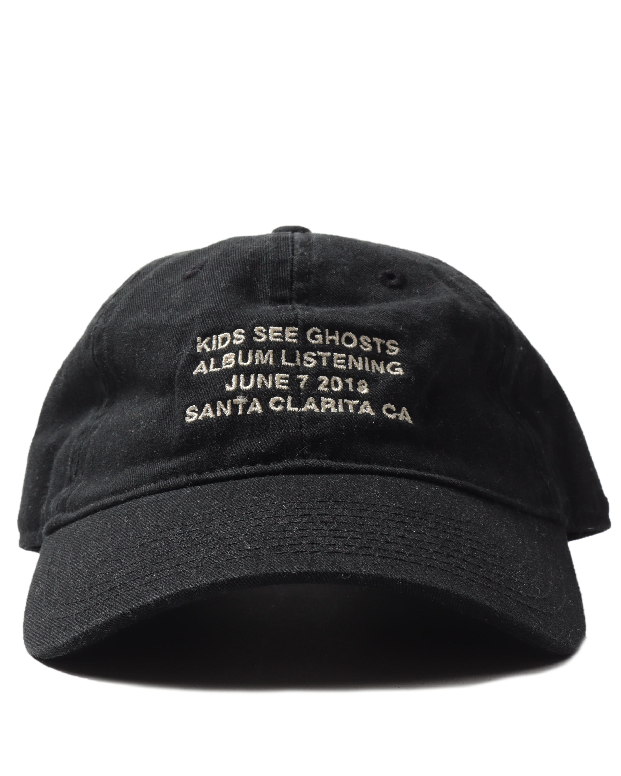 Kids See Ghosts Album Listening Party Hat - Official Kanye West & Kid Cudi Merch - Unisex Baseball Cap for Music Fans & Concerts