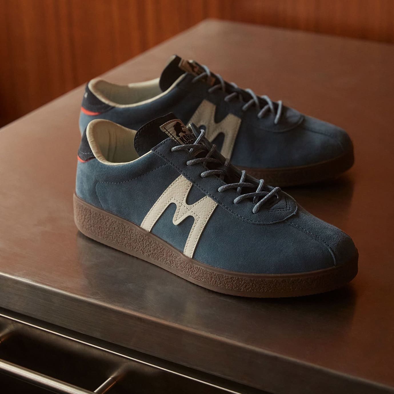 TRAMPAS China Blue & Bright White - Stylish and Comfortable Sneakers for Casual Wear, Running, and Outdoor Activities