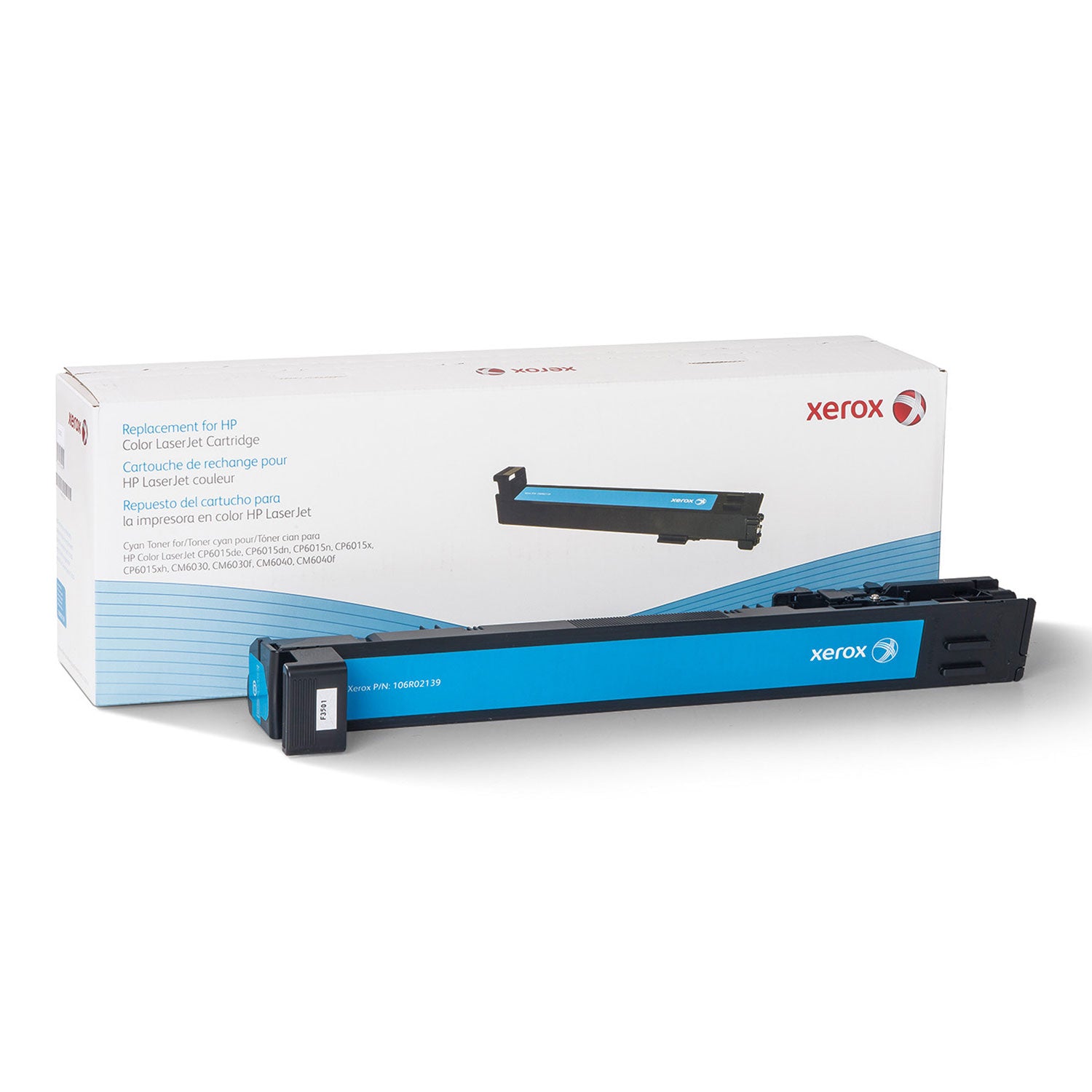 High-Quality 106R02139 Replacement Toner Cartridge for HP CB381A (824A) - Cyan | Compatible with HP Printers | Perfect for Office & Home Printing