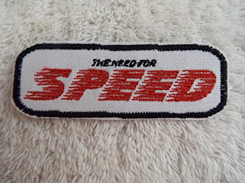 High-Speed Embroidery Iron-On Patch - Custom DIY Sewing & Clothing Decoration for Jackets, Hats, Bags - Perfect for Motorcycle Gear, Sports Apparel & Fashion Accessories