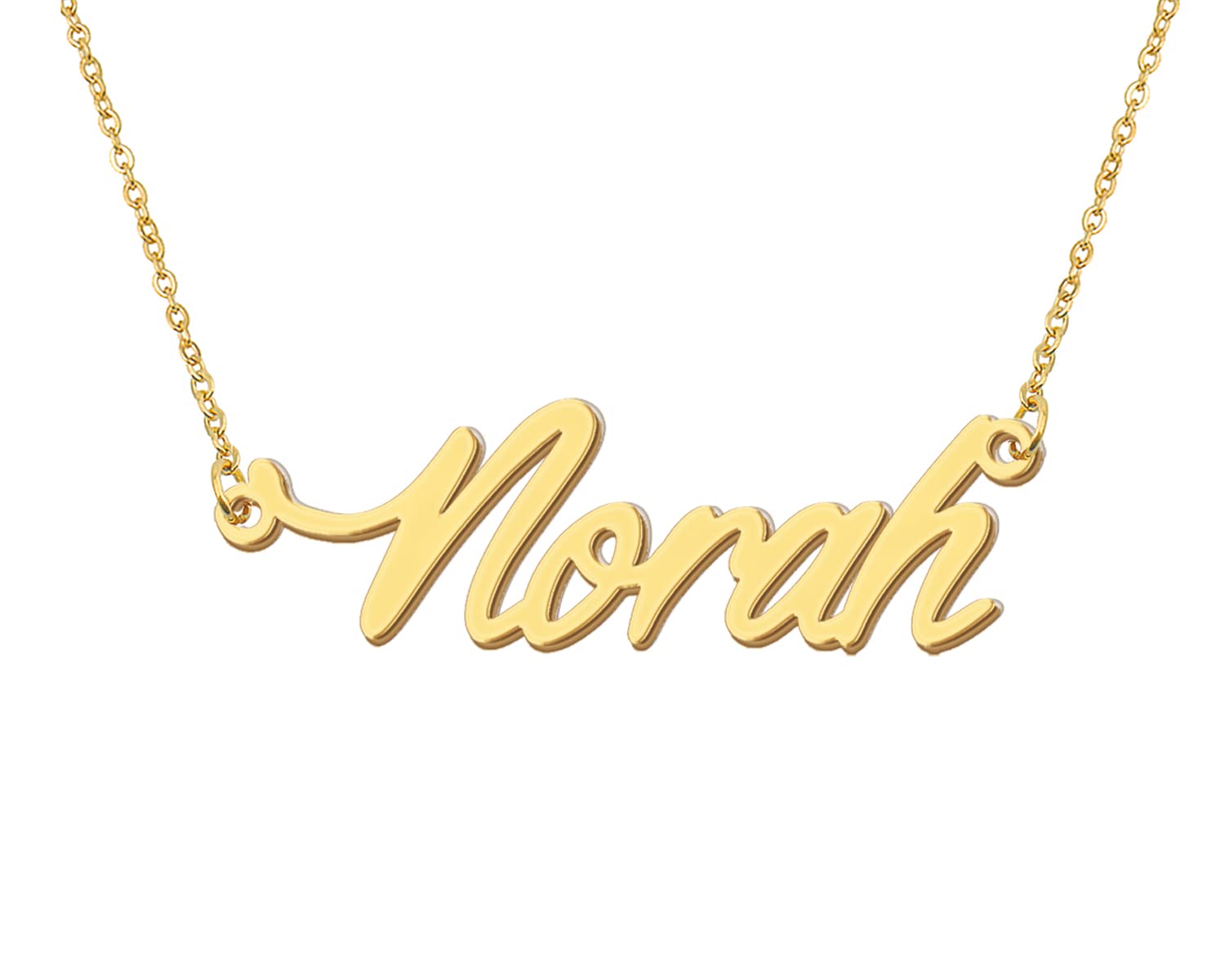 Personalized Name Necklace - Custom Any Name Jewelry for Women, New Moms & Bridesmaids - Perfect Gift for Birthdays, Anniversaries & Special Occasions