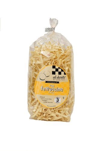 Premium Al Dente Egg Fettuccine Pasta - 12 Oz (Pack of 2) - Authentic Italian Pasta for Gourmet Cooking, Family Dinners & Restaurant-Quality Meals
