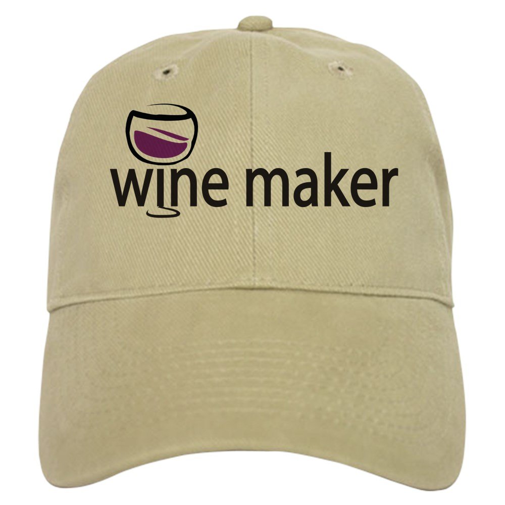 Wine Maker Cap - Adjustable Baseball Hat for Brewing & Gifts