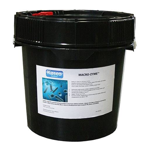 Kasco Macro Zyme Beneficial Bacteria for Ponds & Lakes - 25 lbs Bulk Aquatic Treatment | Improves Water Quality, Reduces Sludge & Algae Growth | Perfect for Large Water Features & Fish Ponds