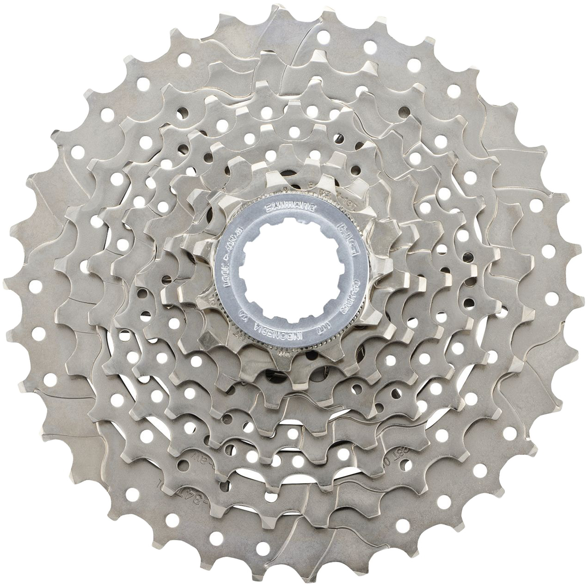 Shimano Alivio CS-HG50 8-Speed 11-28T Bike Cassette - Compatible with Mountain & Hybrid Bikes for Smooth Gear Shifting