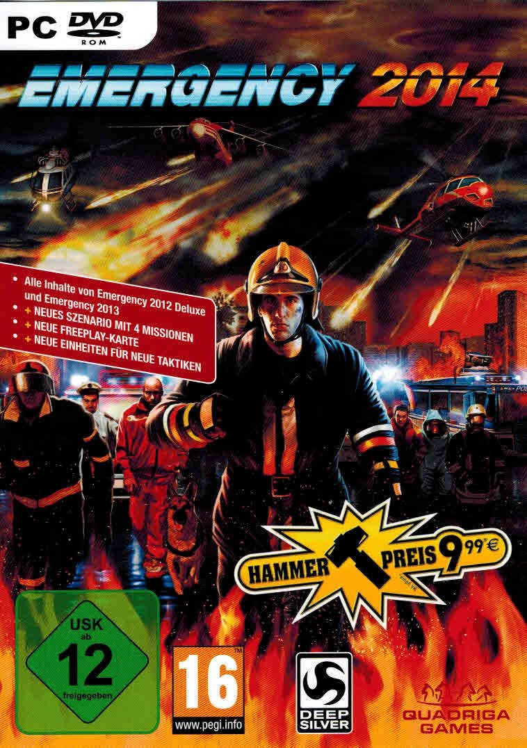 Emergency 2014 PC Game - Disaster Simulation & Rescue Strategy Game for Windows - Perfect for First Responders & Strategy Gamers