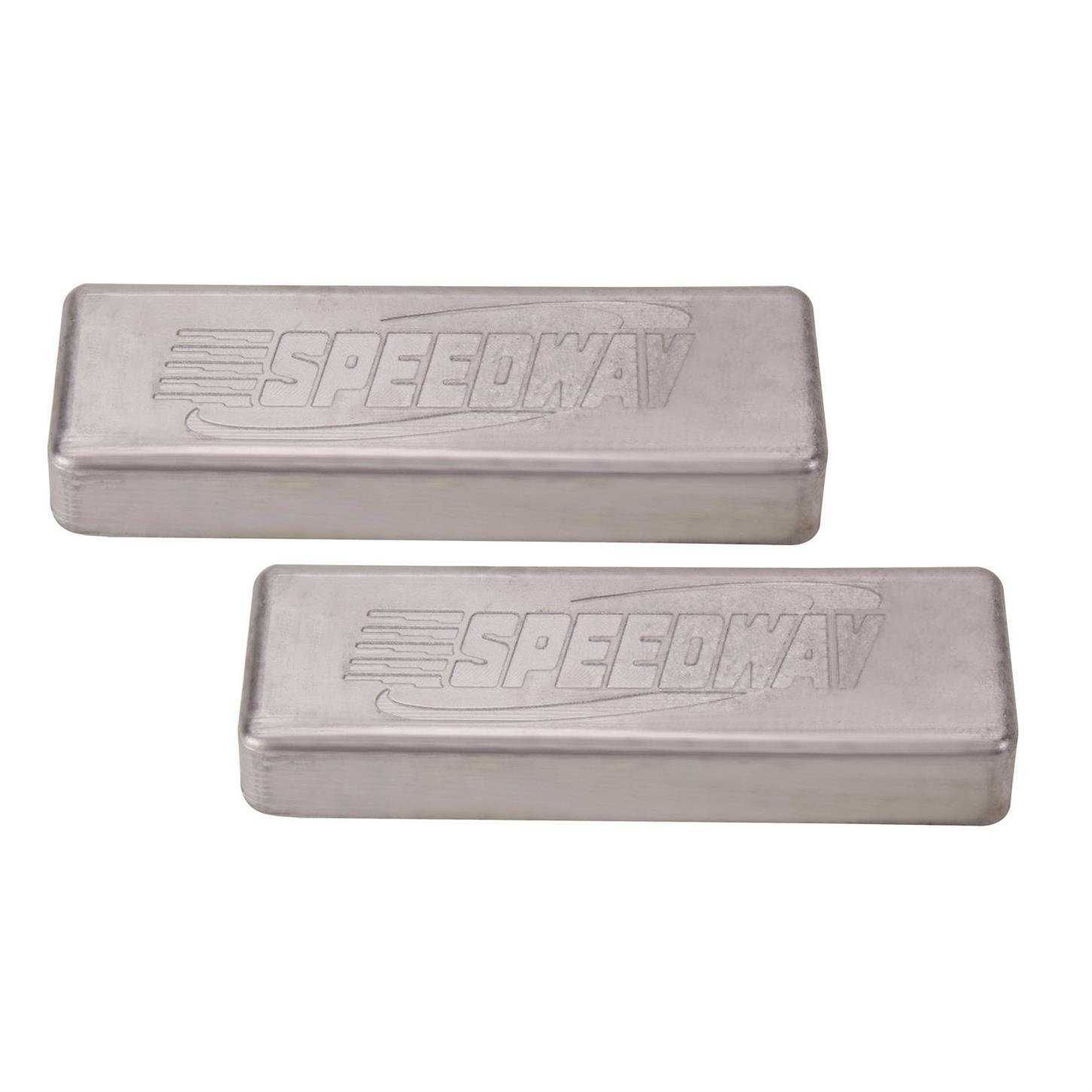 Speedway Motors 13 Lb Lead Weight Ballast - 2 Pack for Vehicle Balance & Performance - Perfect for Racing, Towing, and Off-Road Use
