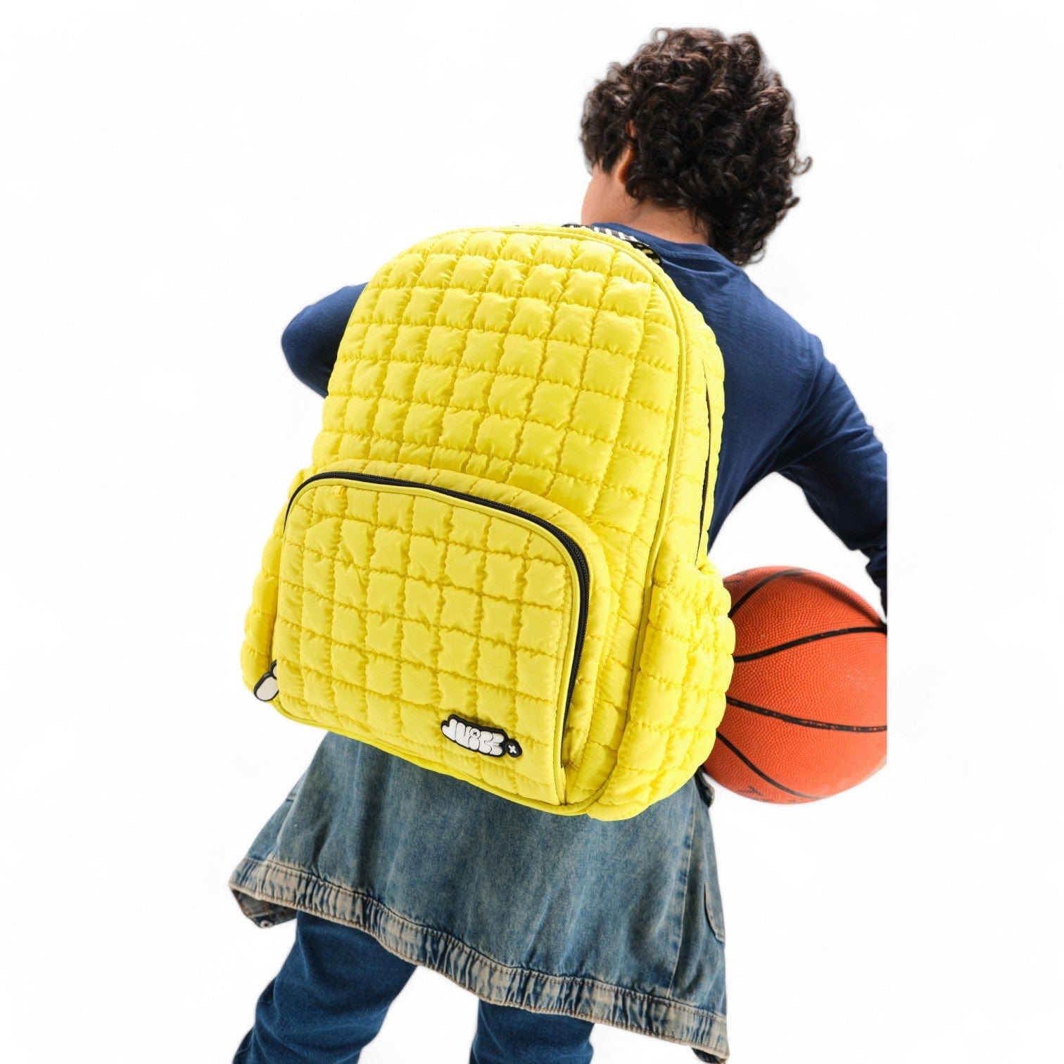 Boba Large Backpack for Women & Men - SuperNova Yellow Waterproof Travel Backpack - Perfect for School, Work, Hiking & Outdoor Adventures