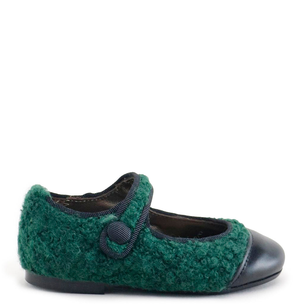 Hunter Shearling Captoe Mary Jane Shoes for Women - Warm Winter Booties with Faux Fur Lining - Comfortable Casual & Dressy Footwear for Cold Weather, Office, and Holiday Outings