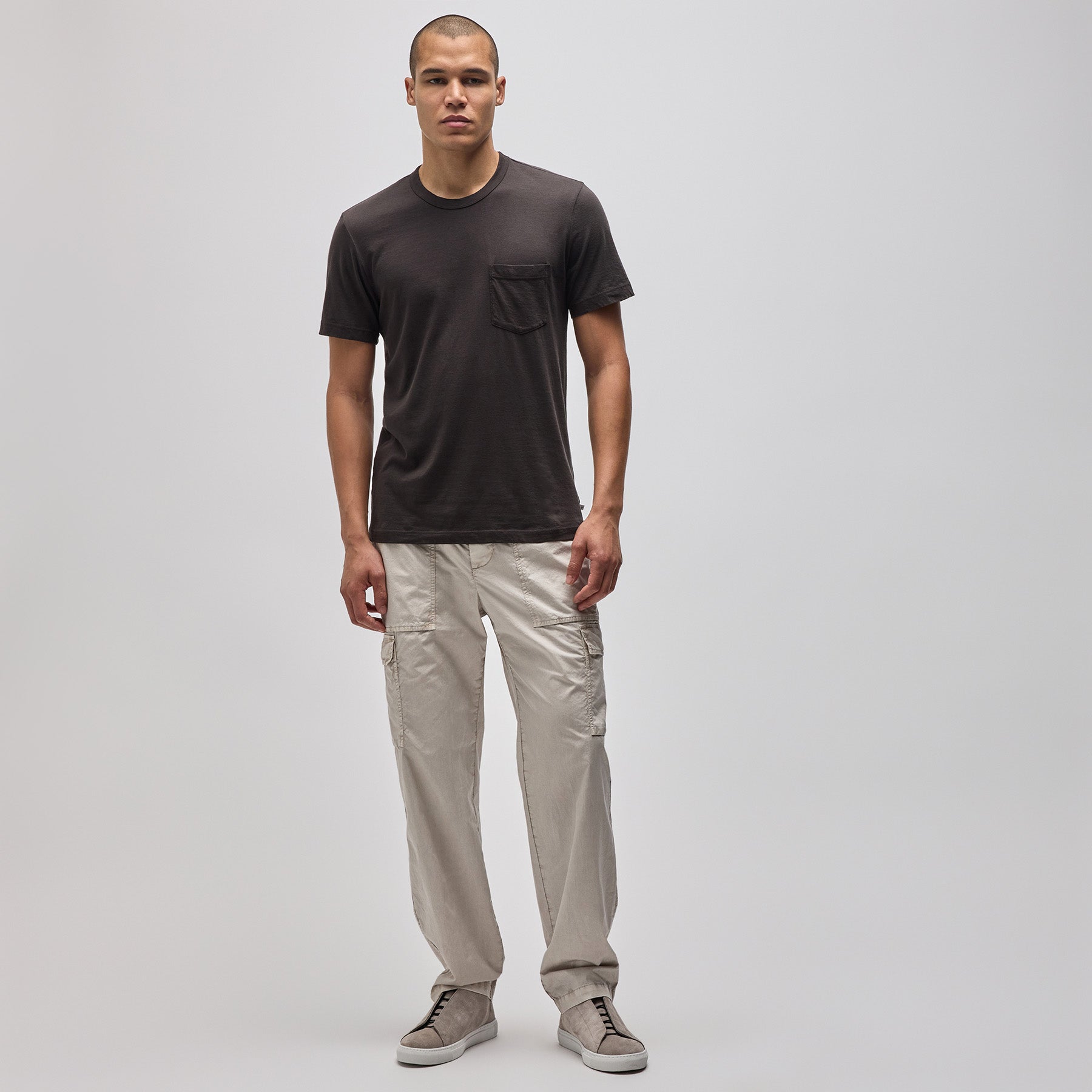 Lightweight Jersey Pocket T-Shirt for Men - Soft Breathable Cotton Tee with Chest Pocket | Perfect for Casual Wear, Gym & Outdoor Activities | Kona Collection