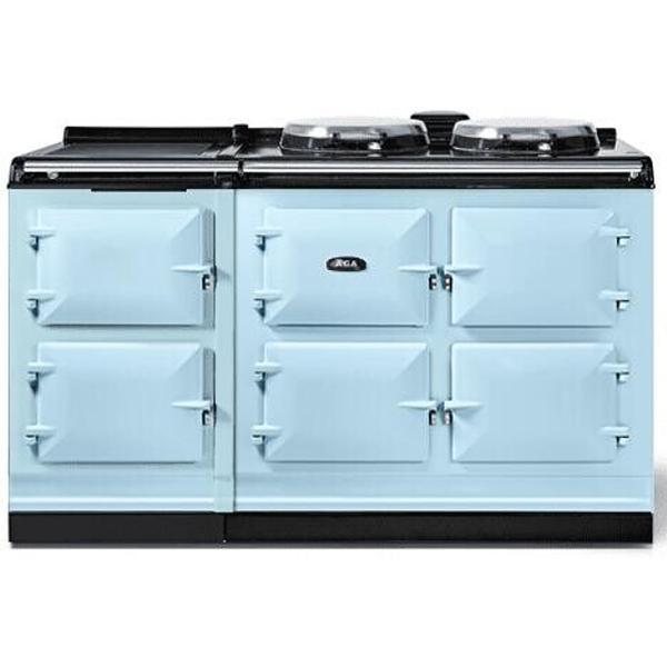 AGA 60-inch eR7 150 Classic Electric Range with Induction Hot Cupboard - Professional Kitchen Appliance for Home Chefs & Cooking Enthusiasts | Perfect for Modern Kitchens, Restaurants & Culinary Schools (Model: AER7560IDEB)