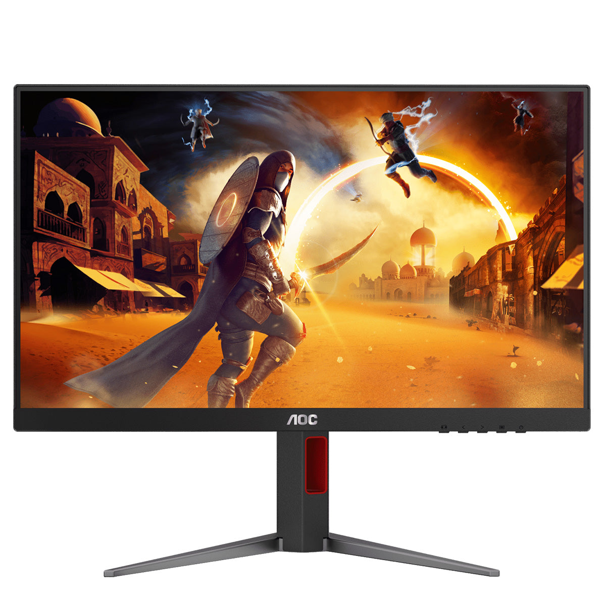 AOC Q27G4F 27-inch IPS QHD 180Hz Gaming Monitor - Fast Response, HDR Ready for PC & Console Gaming, Esports & Home Office Use