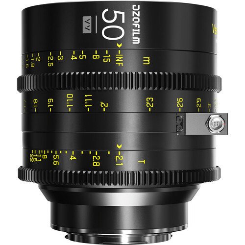 DZOFilm VESPID Cyber Full Frame 50mm T2.1 Prime Lens for PL & EF Mount - Professional Cine Lens for Filmmaking, Photography & Videography - Perfect for Short Films, Commercials & Studio Shoots