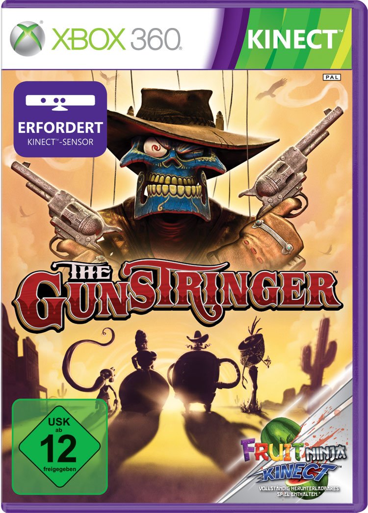 Gunstringer with Fruit Ninja - Xbox 360 Kinect Game | Action Adventure for Family Game Night & Motion Gaming Fun