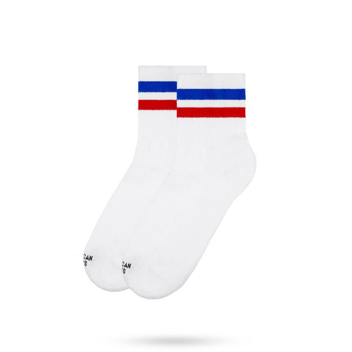 American Pride Patriotic Socks - Ankle High Crew Socks for Men & Women - Perfect for 4th of July, Memorial Day & Everyday Wear