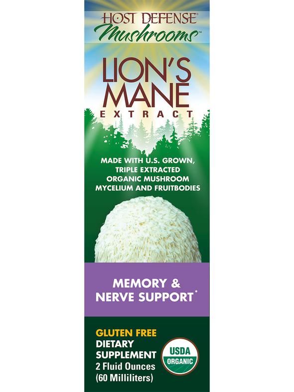 Premium Organic Lion's Mane Mushroom Extract Capsules - 1000mg Pure Nootropic Supplement for Brain Focus & Memory Support - Vegan, Non-GMO - Ideal for Students, Professionals & Cognitive Health