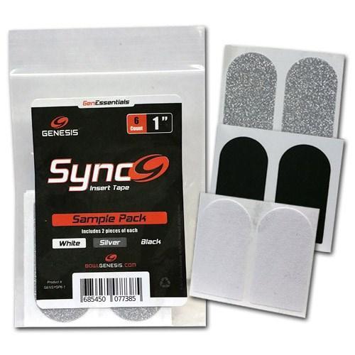 Genesis Sync Sampler Pack - 6ct Bowling Tape Inserts for Enhanced Grip & Performance | Perfect for Bowling Enthusiasts & League Players