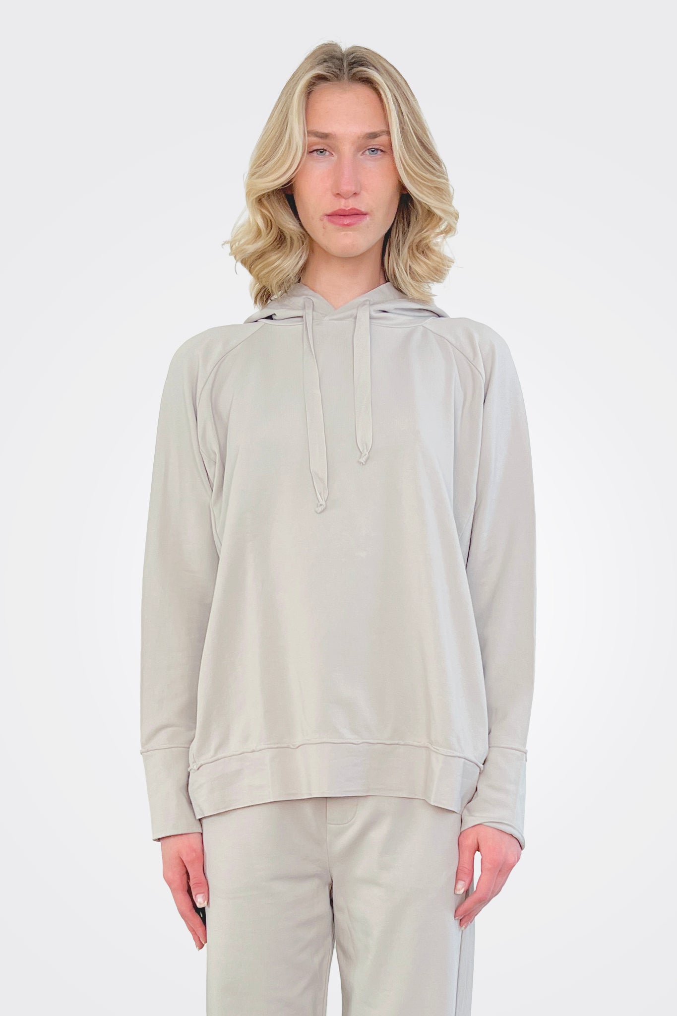 Comfort Hoodie Greige - Soft & Cozy Pullover Sweatshirt for Men & Women | Perfect for Casual Wear, Lounging & Outdoor Activities