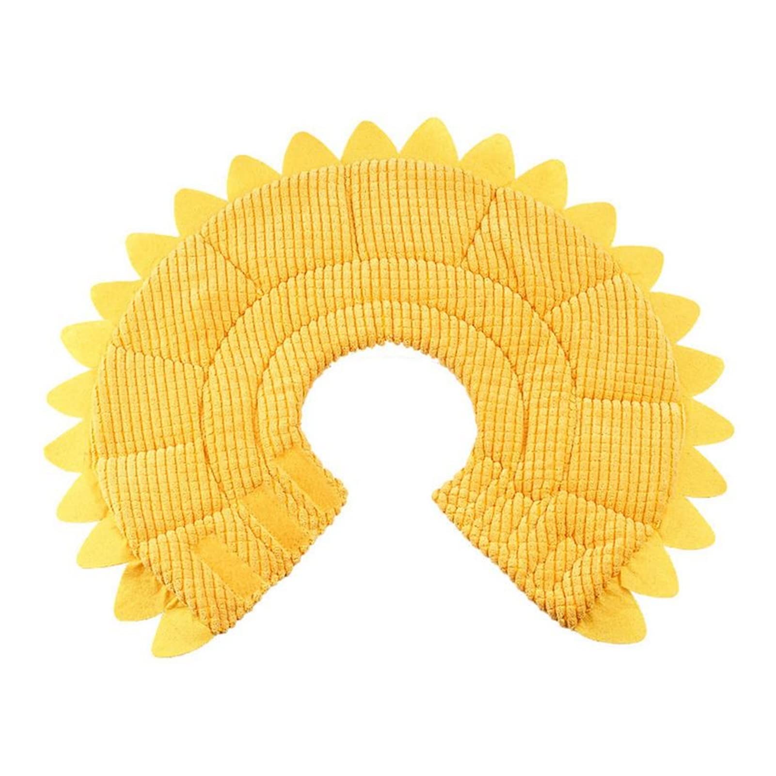 LHYLHY Pet Elizabeth Collar - Soft Anti-Biting Sunflower Cone for Dogs & Cats - Wound Recovery Protection - Perfect for Post-Surgery, Skin Treatment & Allergy Prevention